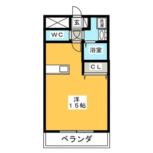 パラシオンII【2階】の間取り