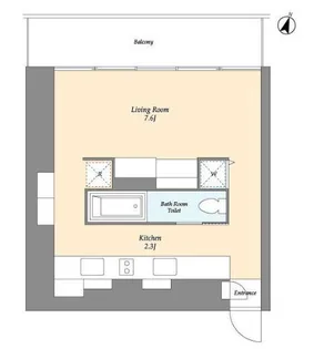 Treform【4階】の間取り
