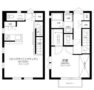 メゾンオルテの間取り