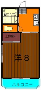 渡鹿サンハイツ【2階】の間取り