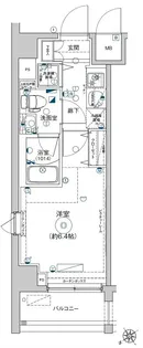 Le a横濱西口壱番館【4階】の間取り
