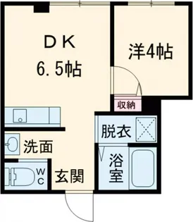 大薮第5ビル【2階】の間取り