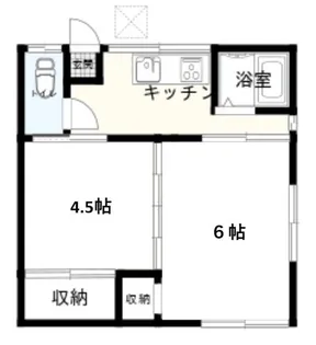 桜レジデンスC【1階】の間取り