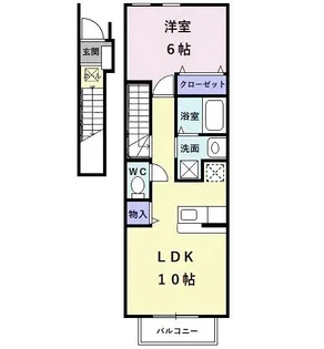ドリームハウス【2階】の間取り