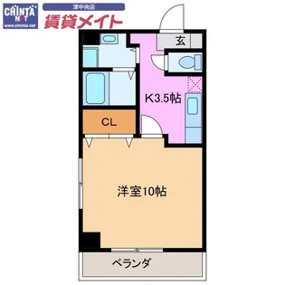 アヴェニール【4階】の間取り