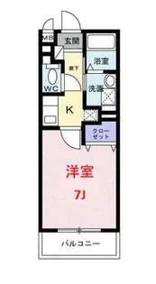 メゾン三光I【3階】の間取り