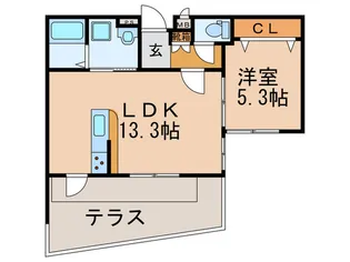 Rapire【1階】の間取り