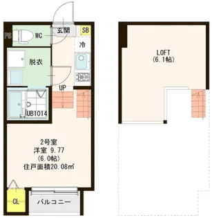 Azul Premio【2階】の間取り