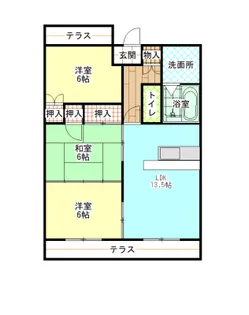 エトワールコスモ【3階】の間取り
