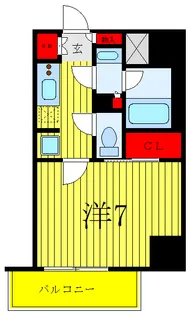 THE GRAND BLOSSOM【2階】の間取り