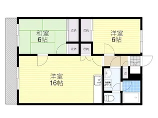 コーポ田崎【3階】の間取り