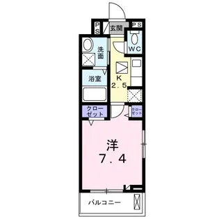 ドミール南仙台II【1階】の間取り