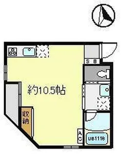 ステージ蓮【2階】の間取り