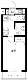 プレール・ドゥーク西新宿【2階】の間取り