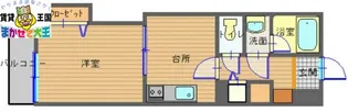 ルパルク松山町【2階】の間取り