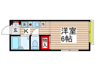 ハイブリッジB棟【2階】の間取り
