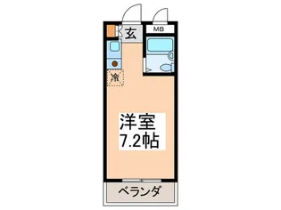 シャルム南六郷【1階】の間取り