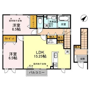 ムート(Mut)【2階】の間取り