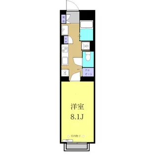 IRMS(アイアールエムエス)【5階】の間取り