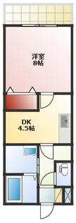 ガーデンヒルズ小白川【2階】の間取り