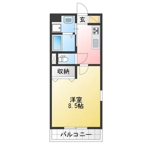 GRAND OCEAN【2階】の間取り