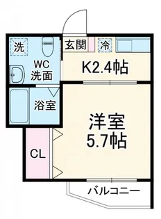EVERA大倉山【3階】の間取り