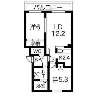 AspenStreet【1階】の間取り
