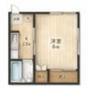 牧村アパート【2階】の間取り