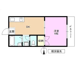 北条ライブタウンB棟【2階】の間取り