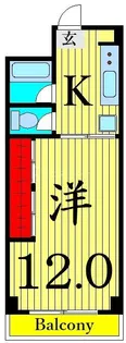 シントミプラザ町屋【3階】の間取り