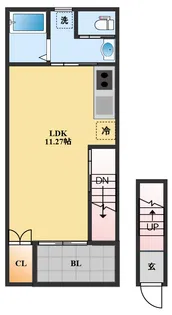 リリーヒルズ【2階】の間取り