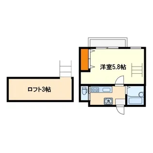 アイランドコロニー【2階】の間取り