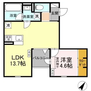 U Residence 森野【3階】の間取り