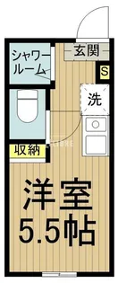 MANNA A棟【1階】の間取り
