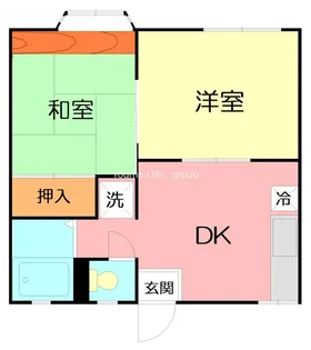 フレグランス湘南【2階】の間取り