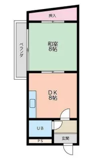 土屋ビル【2階】の間取り