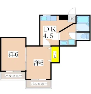 MAマンション【2階】の間取り