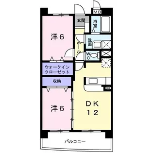 グラン フォレ【3階】の間取り