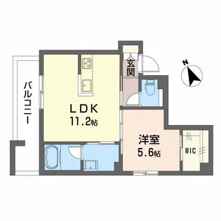 Casa Regio【2階】の間取り