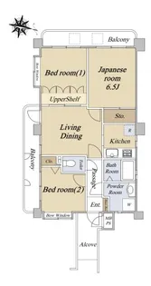 セザール本所吾妻橋【3階】の間取り