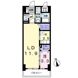 ケヤキ グランデ【3階】の間取り