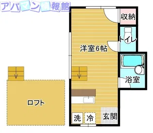 ミラノ館【1階】の間取り