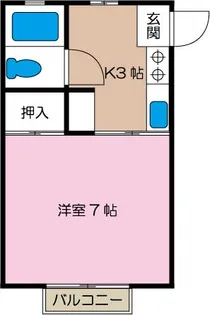 エルブランシュ白根【2階】の間取り