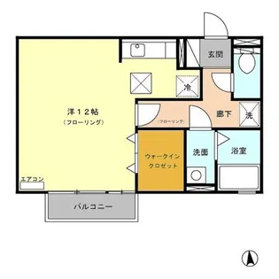 ブエノパドレス【1階】の間取り