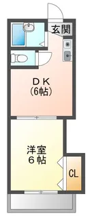 ヴィーブルアサダ【4階】の間取り