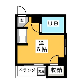 福西ビル【2階】の間取り