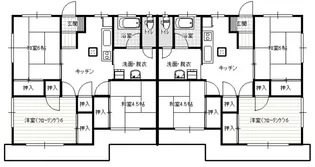 長野県伊那市上の原【一戸建】の間取り