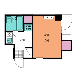 オノレジデンス【4階】の間取り