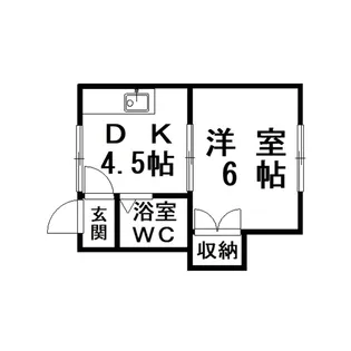 フェイス花園【2階】の間取り
