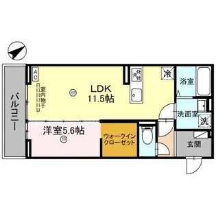 ルグラン龍野【3階】の間取り